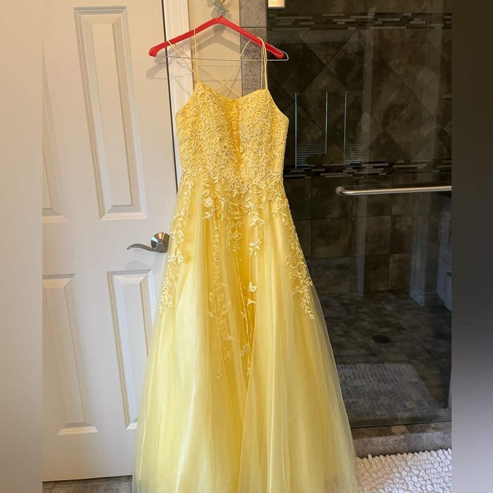 Yellow Prom Dress